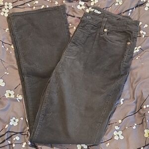Lands' End Black Boot Cut Pants